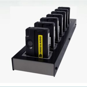 VT100 7-Port Dock med strømforsyning og EU-kabel, VT-100-DOCK7/EU