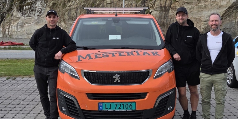 Mestertak kundehistorie Mestertak velger Wenma